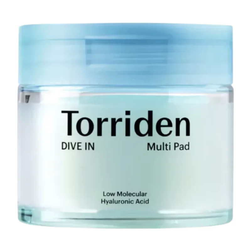 Torriden Disques Tonifiants et Apaisants à l'Acide Hyaluronique - 80 pcs