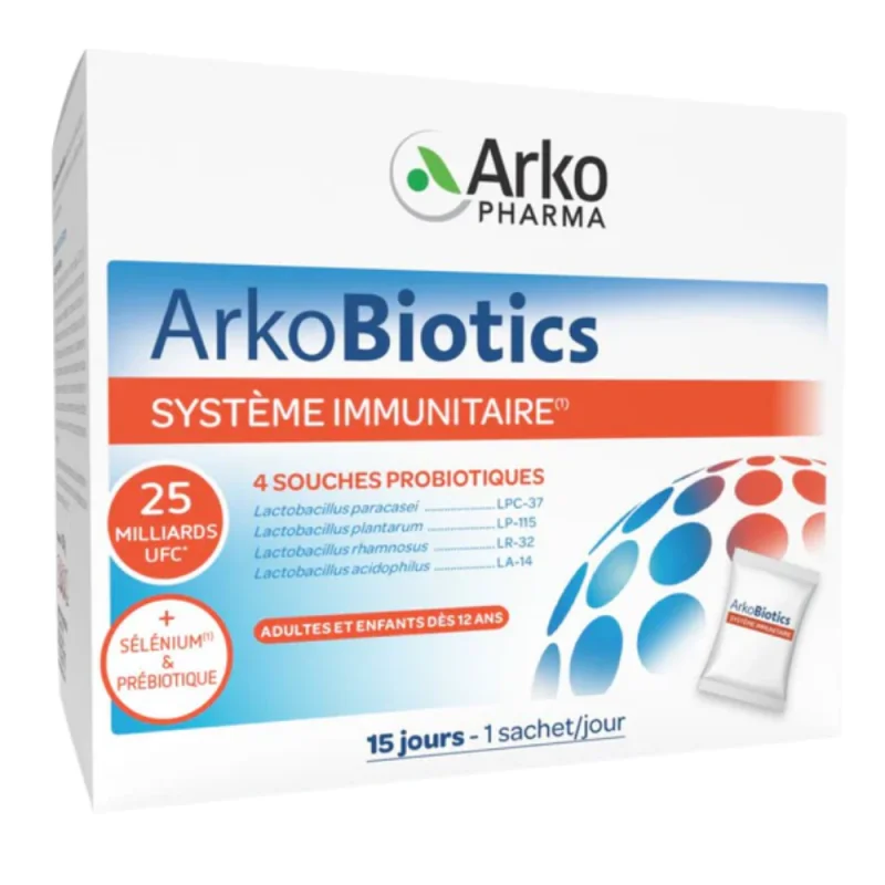 Arkobiotics® Système immunitaire 15 sachets