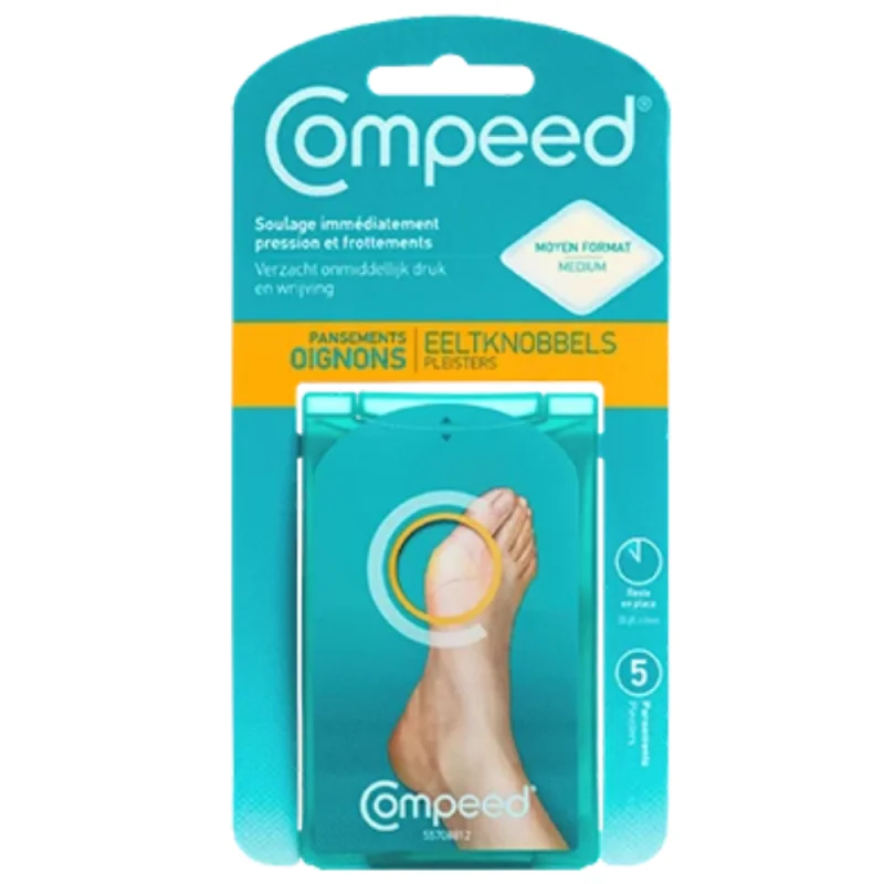 Compeed® Pansement Hallux Valgus (Oignon Pied) x5