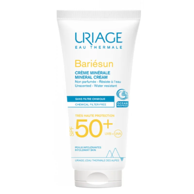 Uriage Bariésun Crème Solaire Minérale SPF 50+