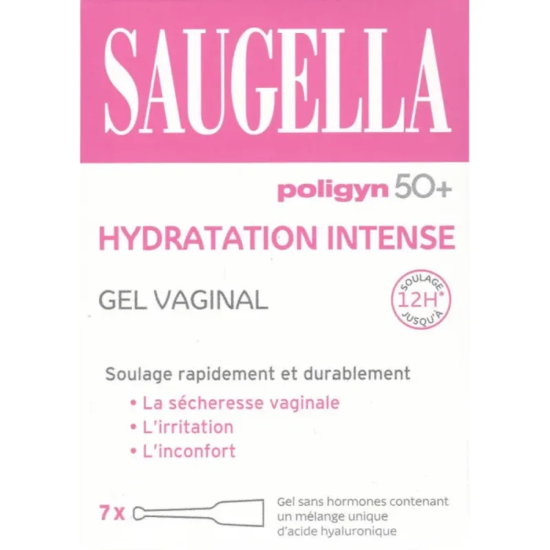 Saugella Polygyn 50+ Gel Vaginal Hydratation Intense 7 unidoses