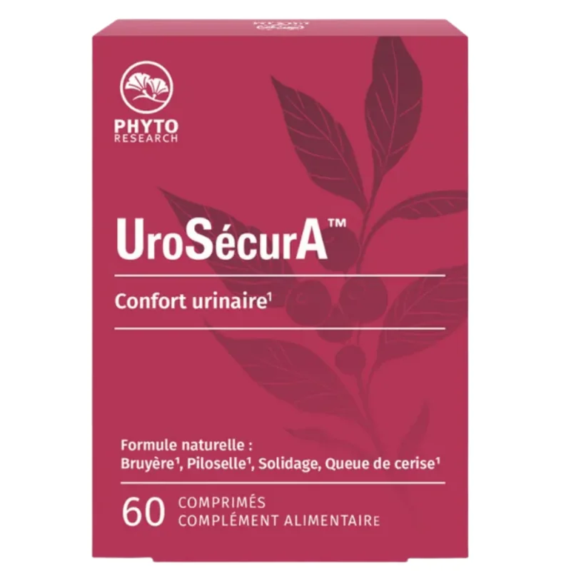 PhytoResearch UroSécurA - Confort Urinaire 60 comprimés