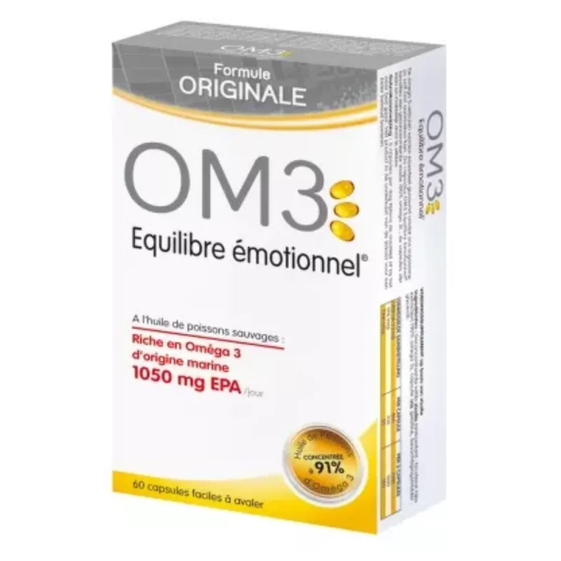 OM3 Équilibre Émotionnel 60 Capsules