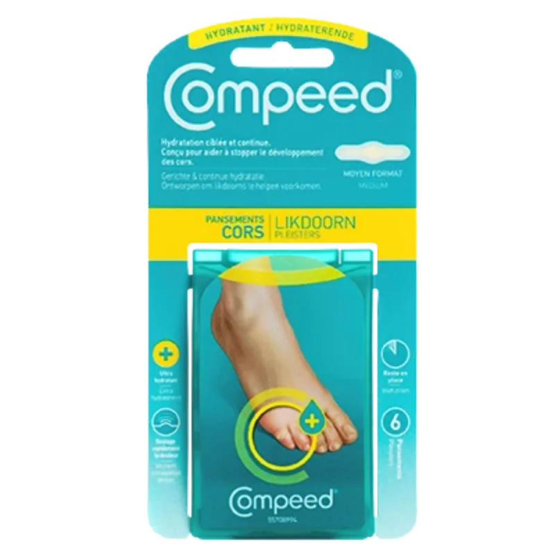 Compeed Pansement Cors Hydratants x6