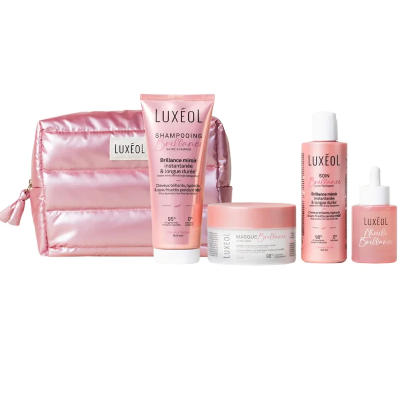 Luxéol Routine Brillance Voyage – Effet Miroir & Anti-Frisottis