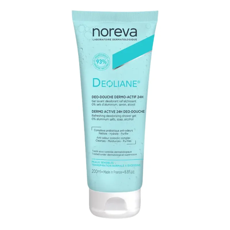 Noreva Deoliane DéoDouche Dermoactif 24H 200ml