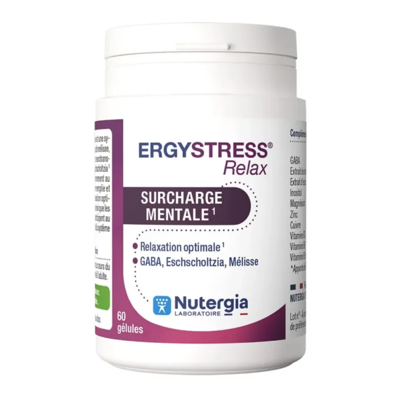 Nutergia ERGYSTRESS Relax, 60 Gélules