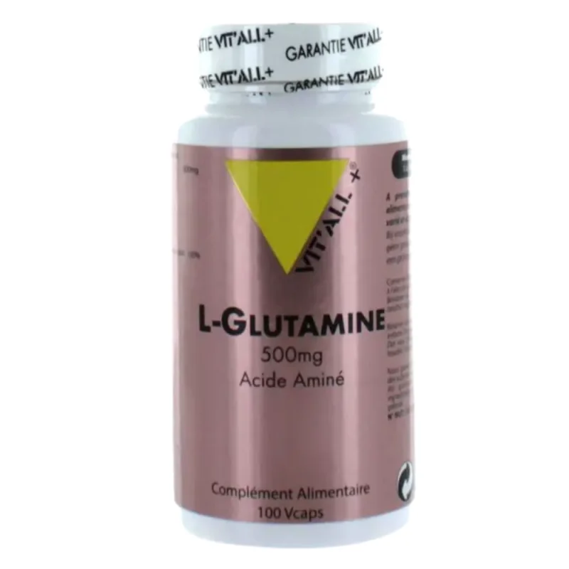 Vitall+ L-Glutamine 500 mg 100 gélules