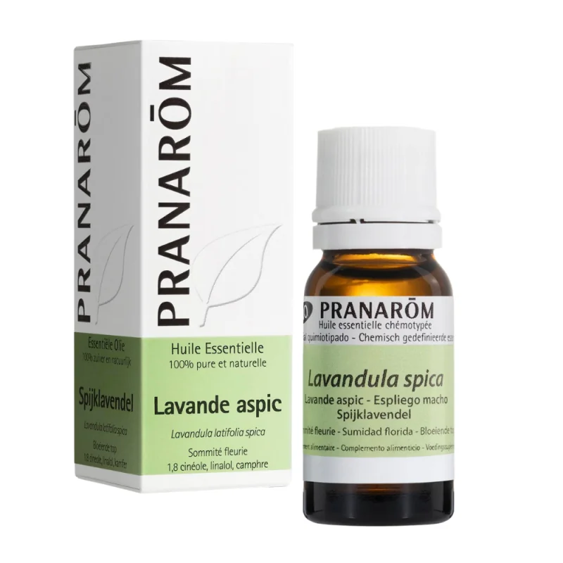 Pranarôm Huile Essentielle Lavande Aspic (Lavandula latifolia spica) Bio 30 ml