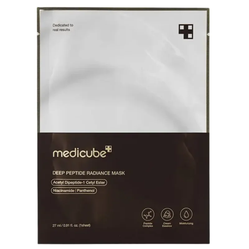 Medicube Deep Peptide Masque Visage Éclaircissant – 1 masque