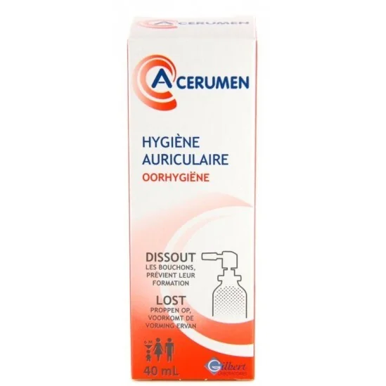 A Cerumen Hygiène Auriculaire Spray 40ml