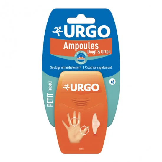 Urgo ampoules traitement doigt & orteil pansement petit format 6 pièces