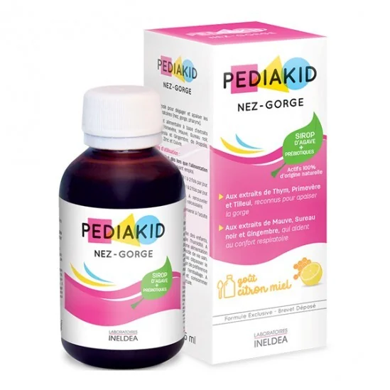 Pediakid nez et gorge sirop 125ml