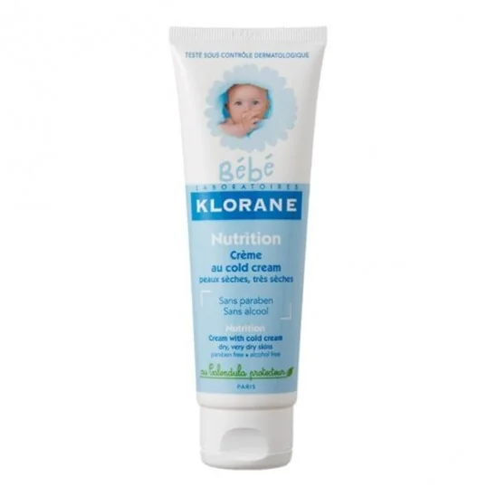 Klorane crème nutritive au cold cream 125ml