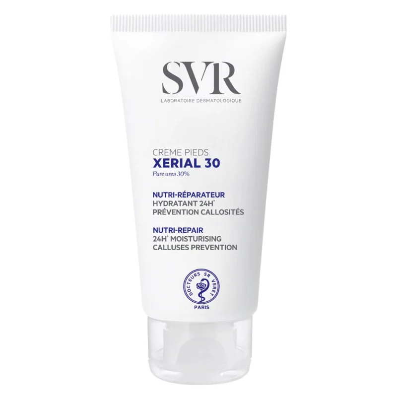 SVR Xerial 30 Crème pieds nutri-réparateur 50ml
