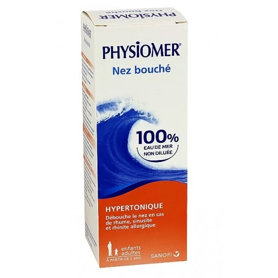 Sanofi Physiomer Nez bouché Spray Hypertonique 135ml