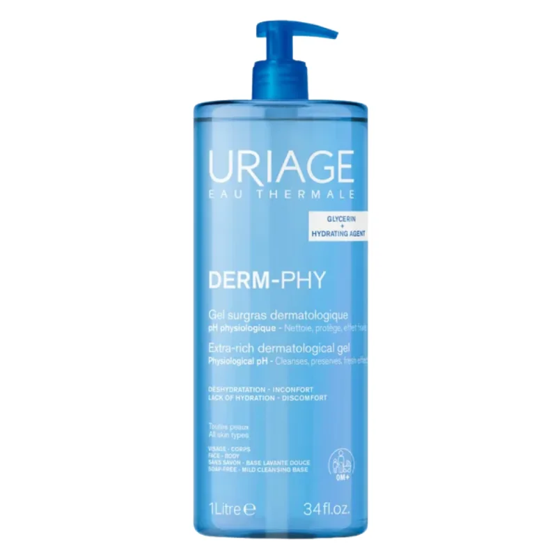 Uriage Derm-Phy Gel Surgras Dermatologigue 1L