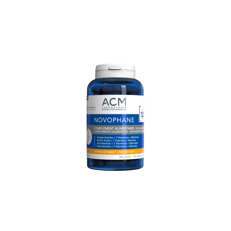 ACM Novophane ongles et cheveux 180 gélules