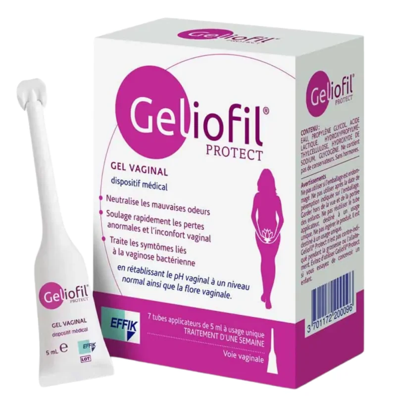 Geliofil Gel Intravaginal 7 tubes de 5 ml
