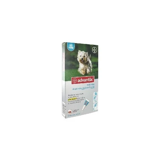 Advantix petit chien 4 à 10 kg 6 pipettes