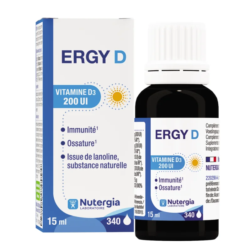 Nutergia Ergy D Vitamine D3 15ml