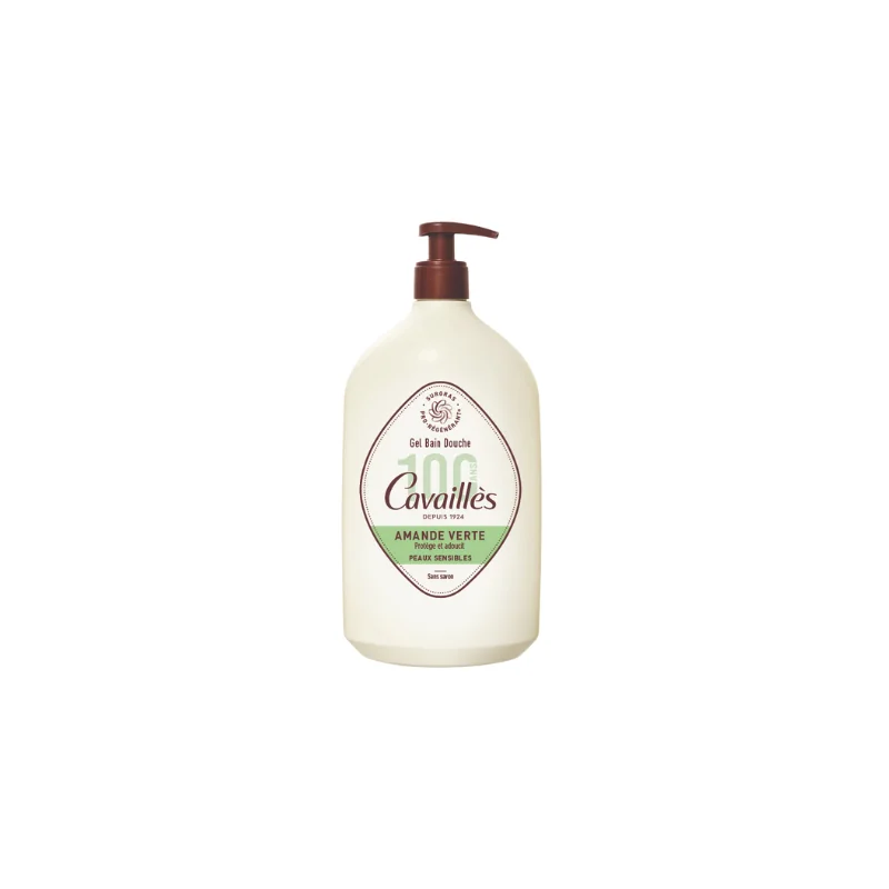 Rogé Cavaillès Amande verte gel surgras bain et douche parfumé 1 litre