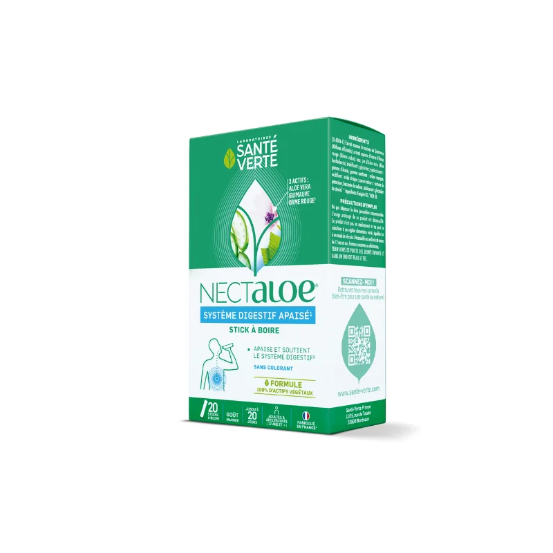 Santé Verte nectaloé 20 sticks