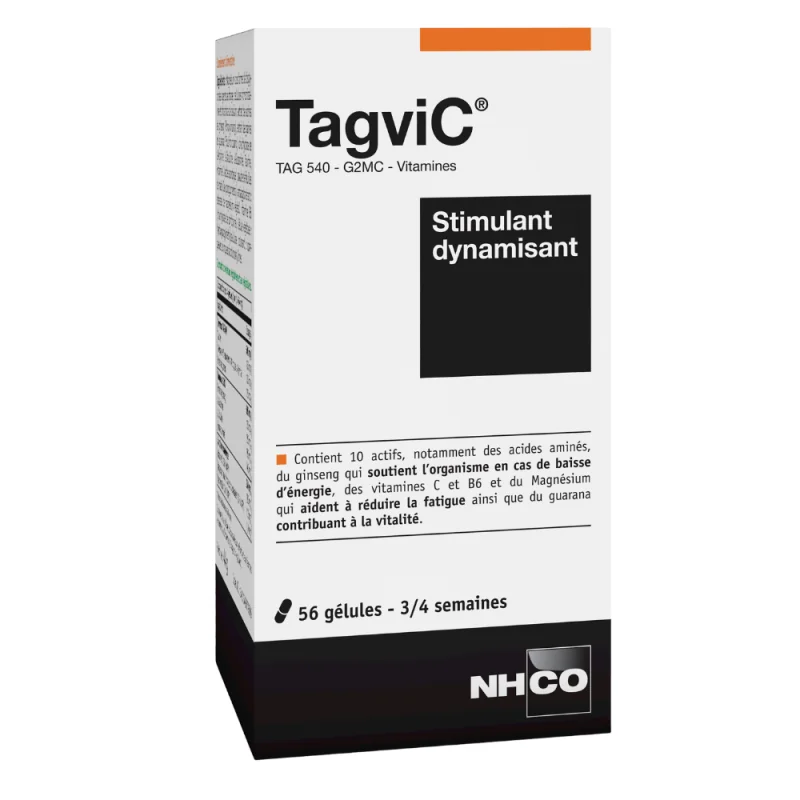 NHCO Tagvic Stimulant Dynamisant 56 gélules