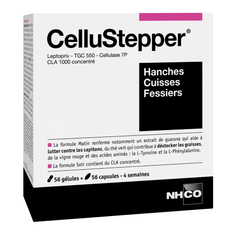 NHCO Cellustepper 56 gélules + 56 capsules