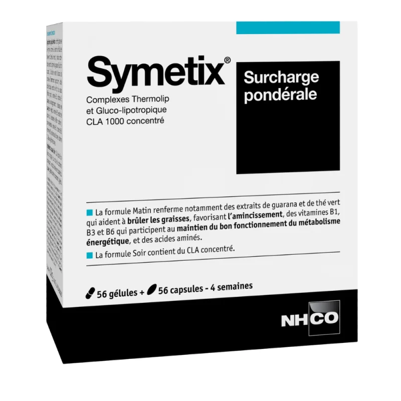 NHCO Symetix® – Programme Minceur Global – 56 gélules + 56 capsules
