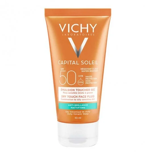 Vichy capital soleil spf50 émulsion toucher sec 50ml