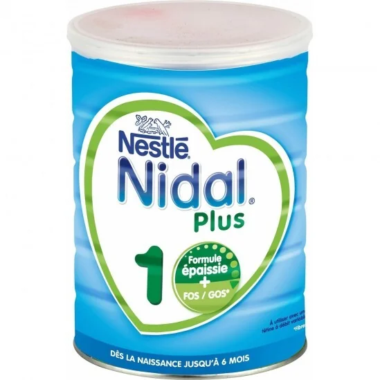 Nestlé nidal plus 1er âge boite de 800g