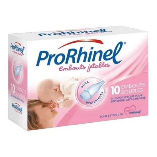Novartis Prorhinel 10 embouts jetables souples