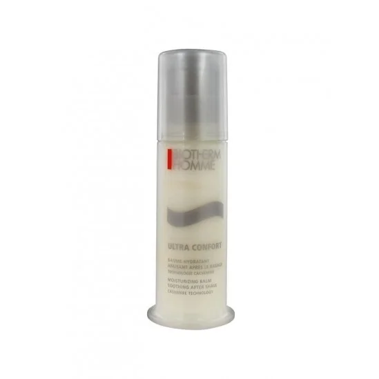 Biotherm homme ultra confort baume hydratant apaisant après le rasage 75ml