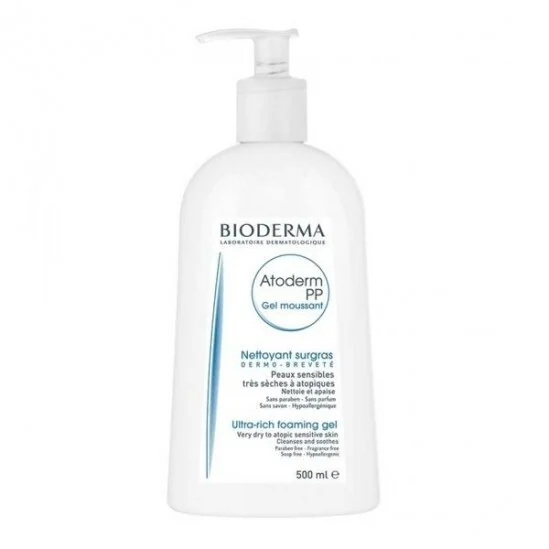 Atoderm Intensive Gel Moussant Nettoyant Surgras 500 ml