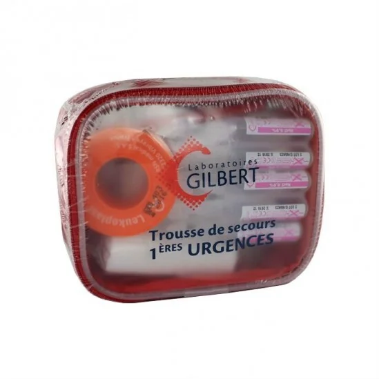 Gilbert Trousse De Secours Essentielle 1ères Urgences