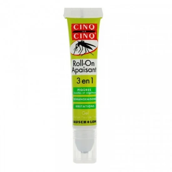 Cinq sur cinq roll-on apaisant 3 en 1 -  7ml