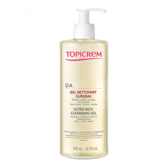 Topicrem DA gel nettoyant surgras 500ml