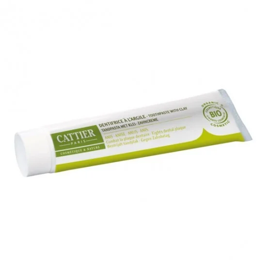 Cattier dentifrice à l'argile anis 75ml