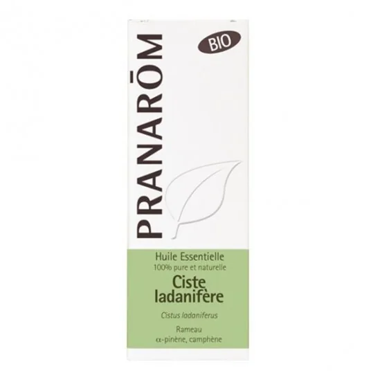 Pranarôm ciste ladanifère huile essentielle 5ml