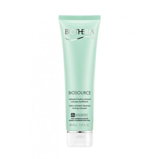 Biotherm biosource nettoyant hydra-minéral mousse tonifiante 150ml