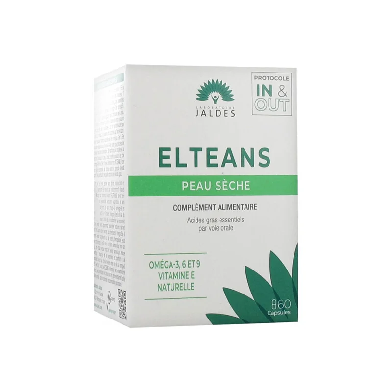 Jaldes Elteans peau sèche 60 capsules