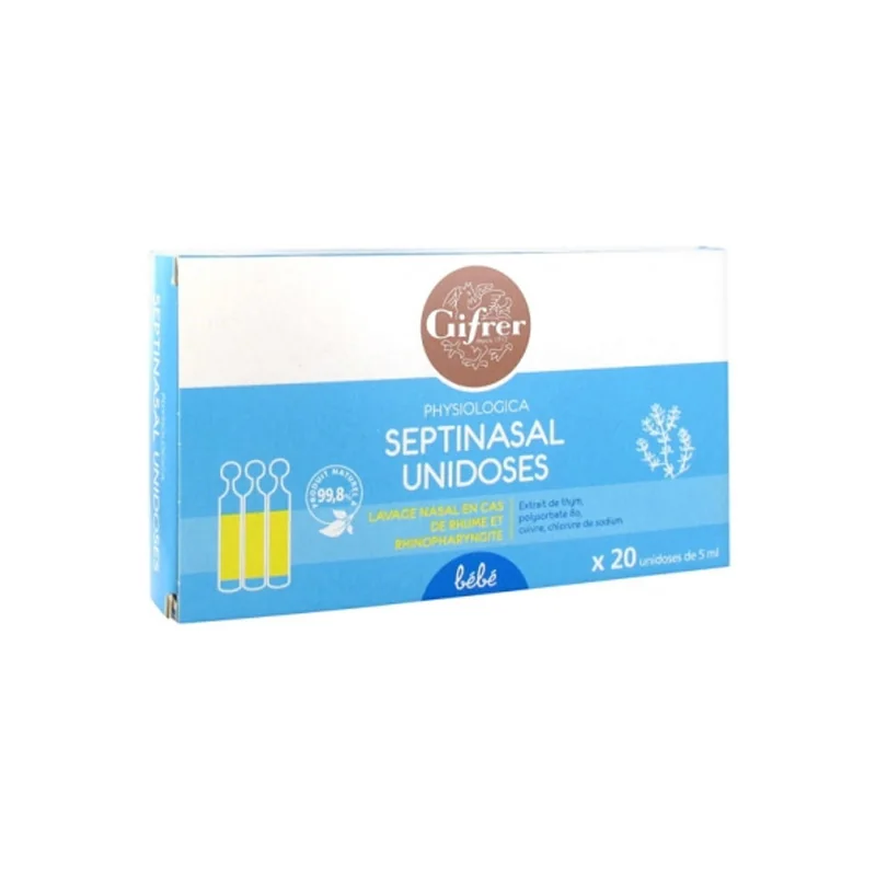 Gifrer Physiologica Septinasal lavage nasal 20 unidoses de 5 ml