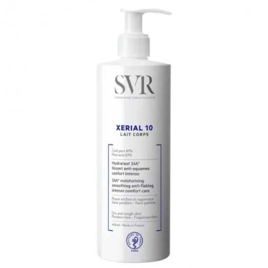 SVR Xérial 10 Lait Corps 400ml