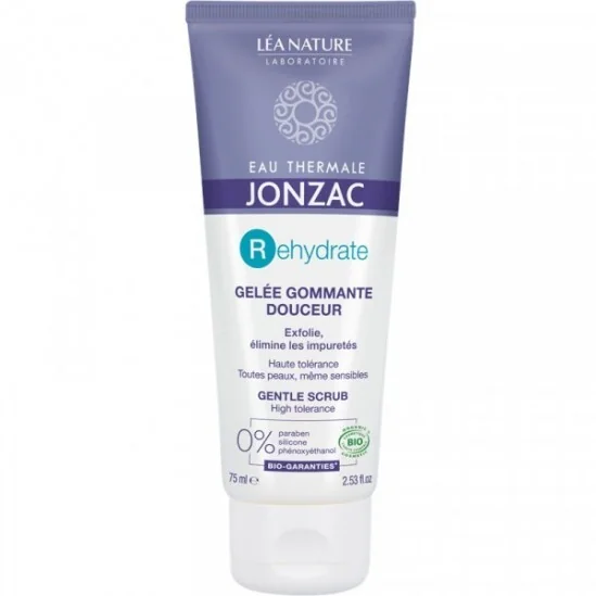 Jonzac gelée gommante douceur bio 75ml