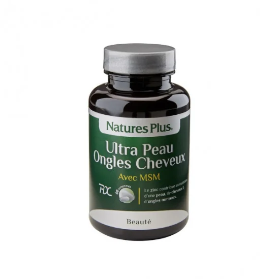 Nature's plus ultra peau ongles cheveux plus 60 comprimés