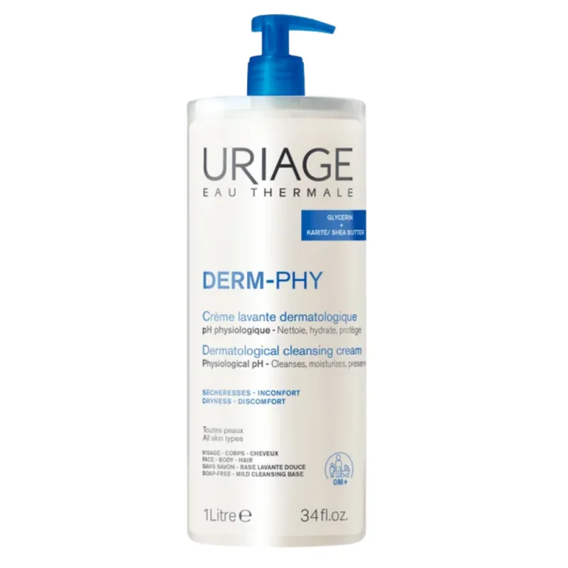 Uriage Derm-Phy Crème Lavante 1litre