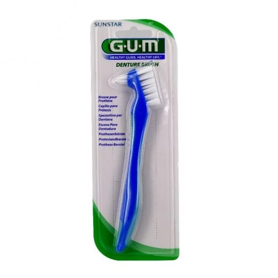 Gum brosse à dents pour prothèse coloris aléatoire
