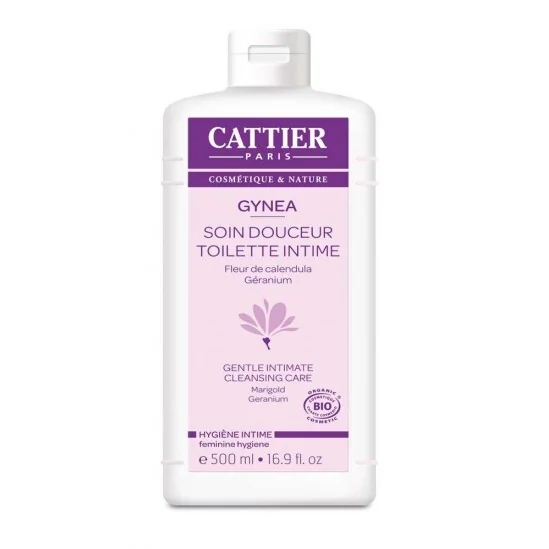 Cattier Gynea Gel toilette intime bio 500ml