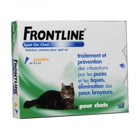 Frontline Spot-On Chat 6 Pipettes